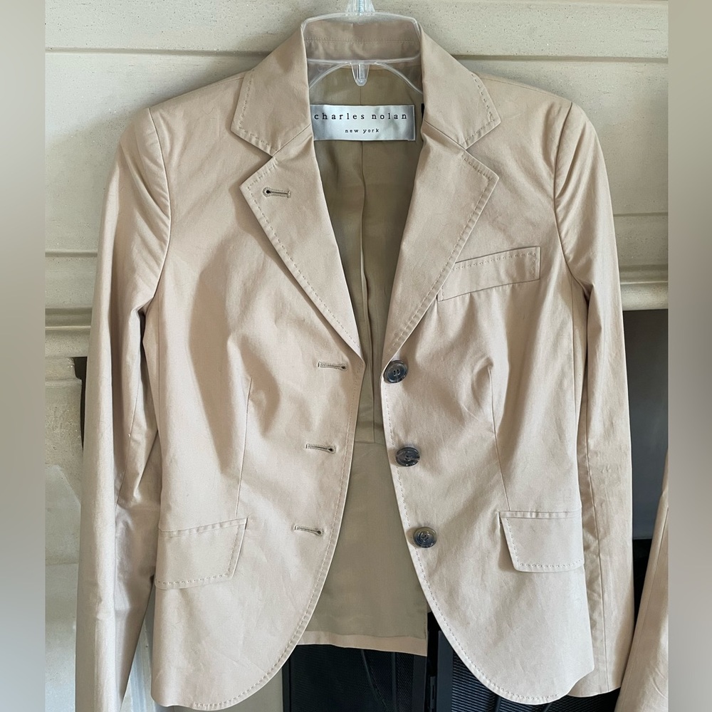 Charles Nolan suit, size 2